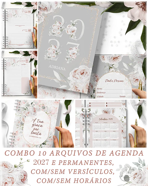 Encadernação - Agendas Believe 27