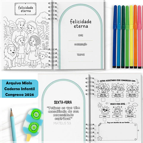 Encadernação - Miolo Congresso Infantil 26