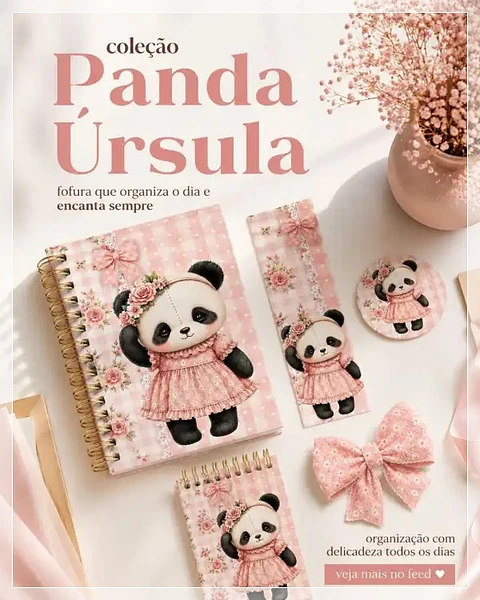 Encadernação - Coleção Capas Panda Úrsula