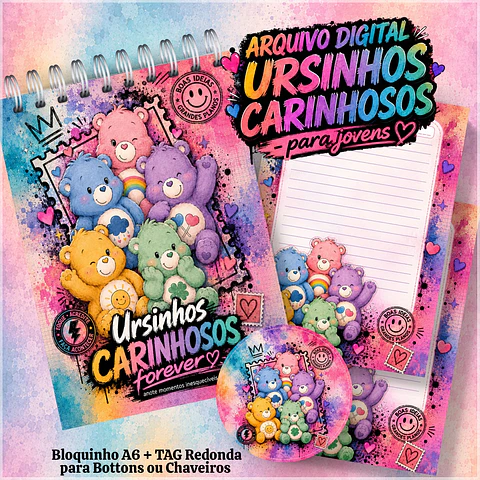 Encadernação - Coleção Ursinhos Carinhosos