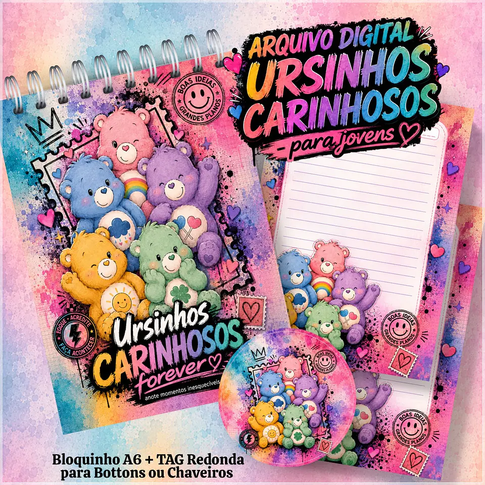 Encadernação - Coleção Ursinhos Carinhosos 1