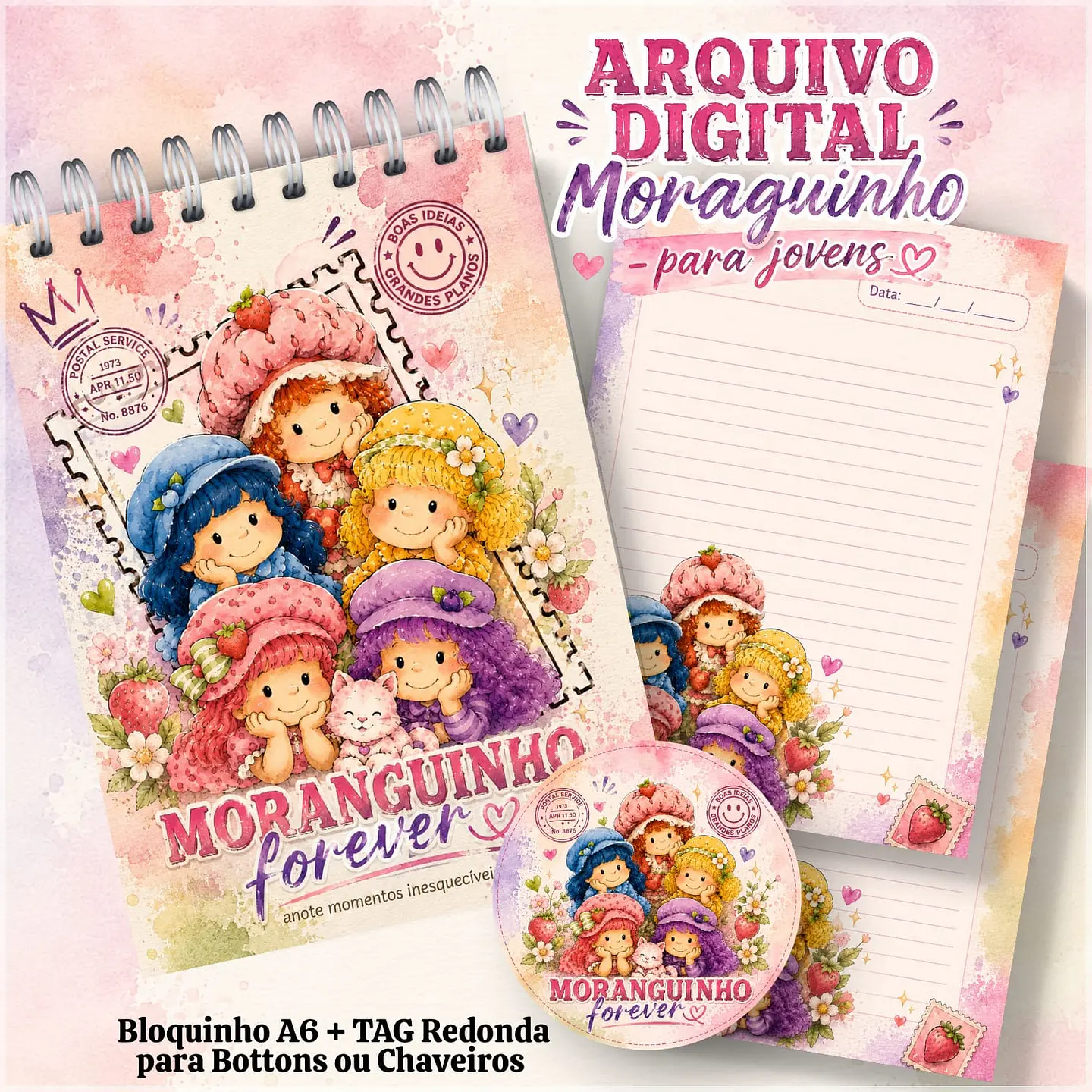 Encadernação - Coleção Moranguinho 1