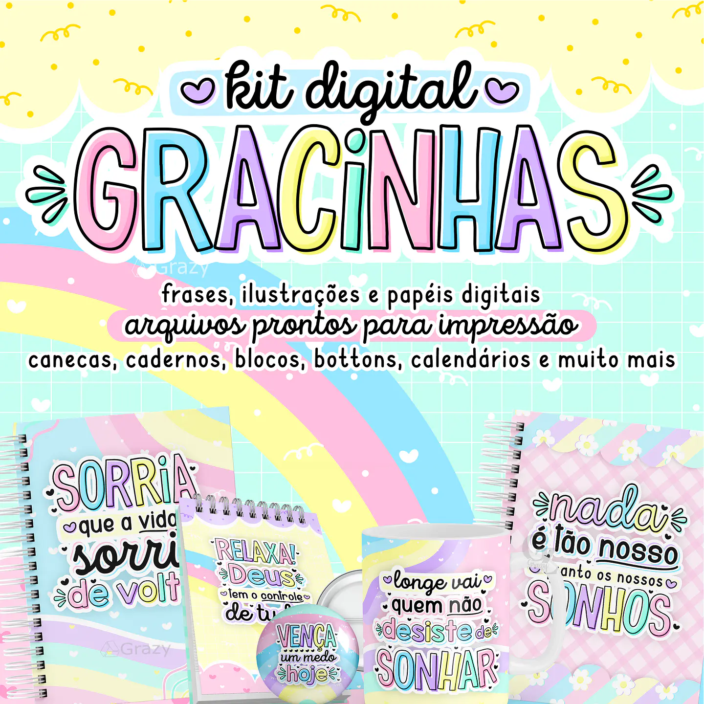 Encadernação - Combo Gracinhas 1