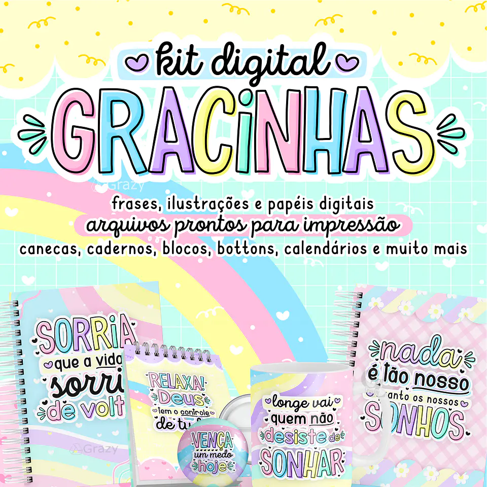Encadernação - Combo Gracinhas 1