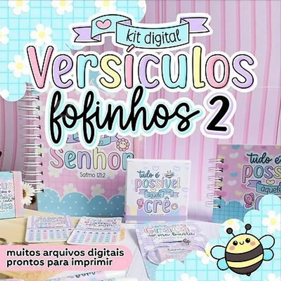 Encadernação - Combo Versiculos Fofinhos 2 1