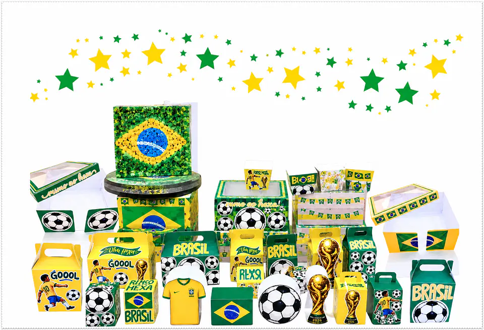 Arquivo de Corte Combo Copa do Mundo Rumo ao Hexa 1 1