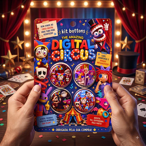 Arquivo de Corte Bottons The Amazing Digital Circus 65