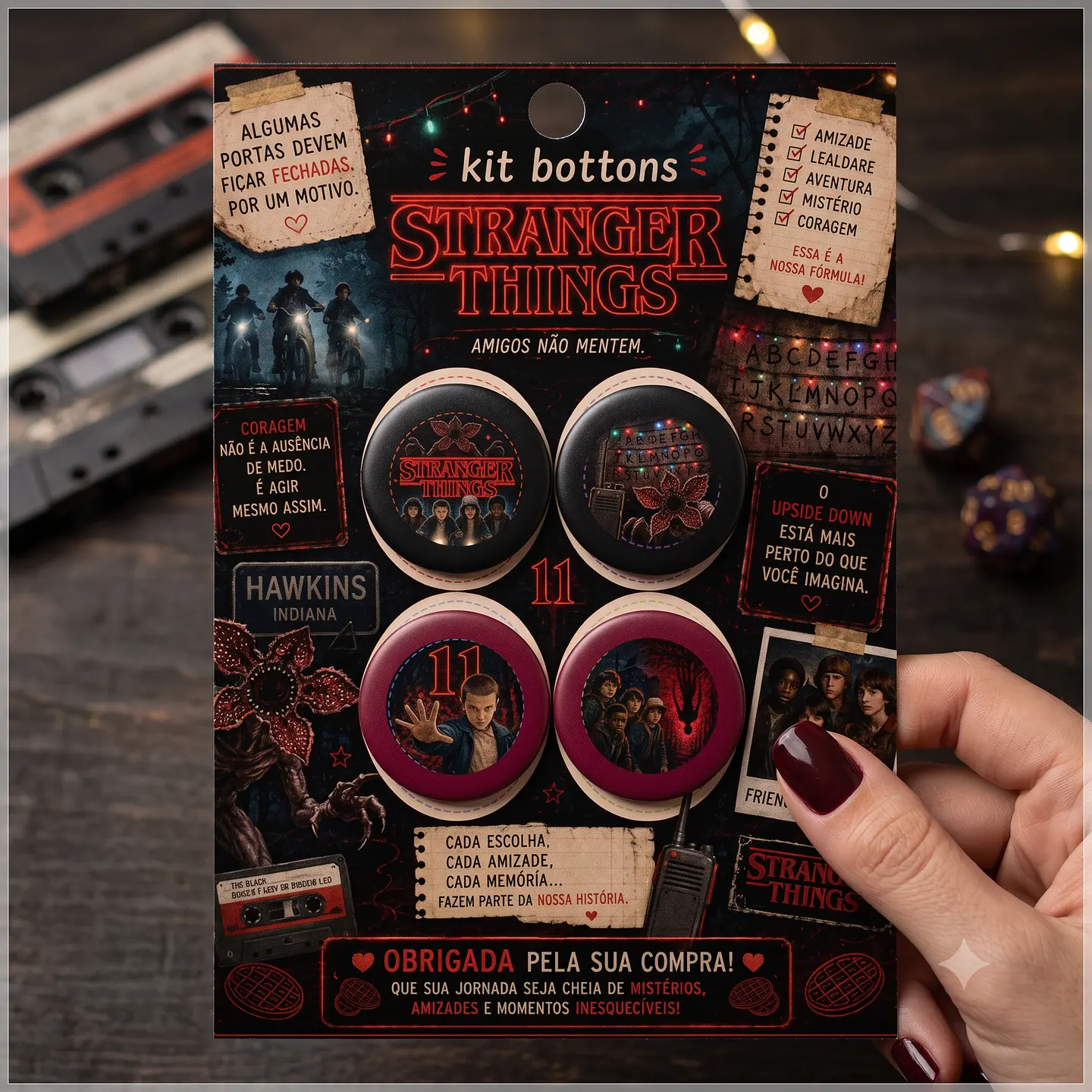 Arquivo de Corte Bottons Stranger Things 15 1