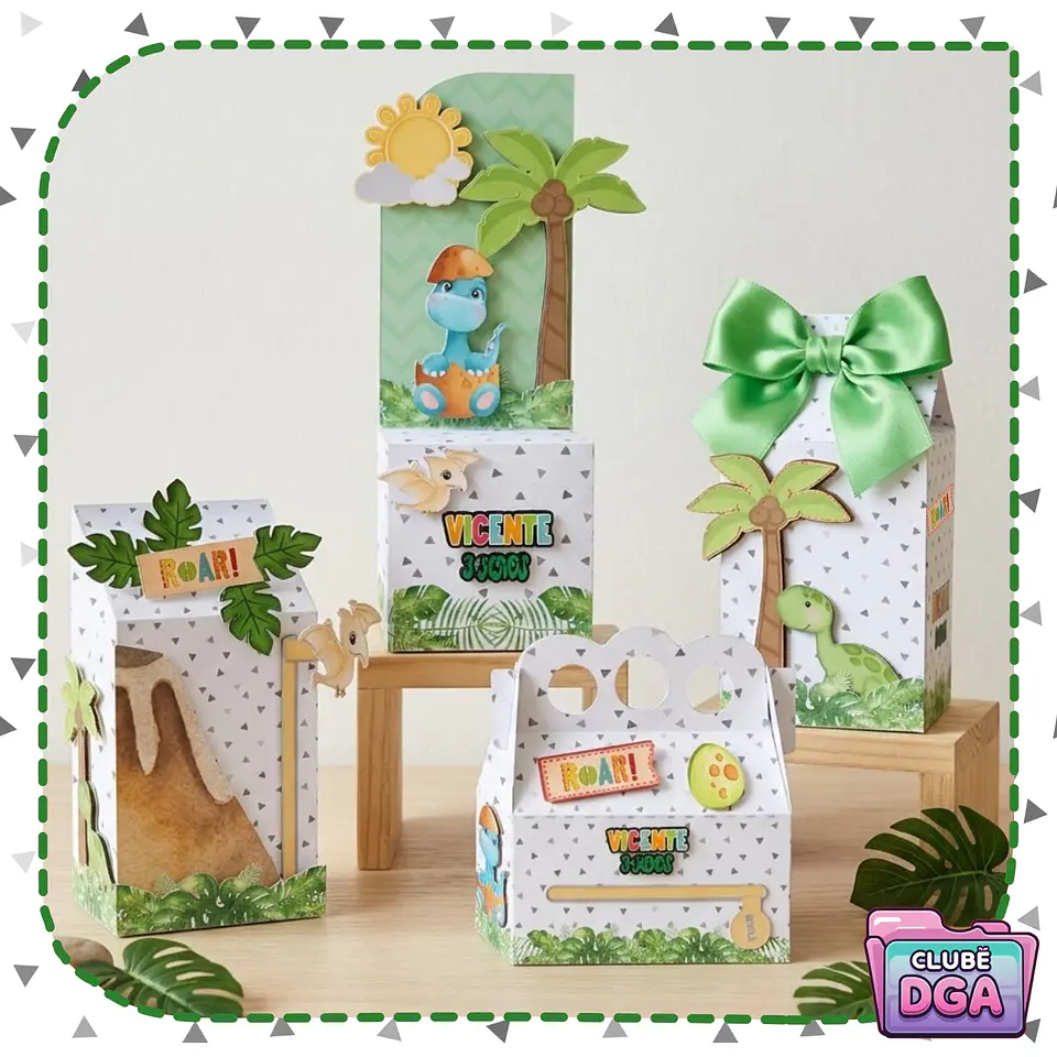 Arquivo de Corte Kit Festa Dinossauro Dino Baby 1 1