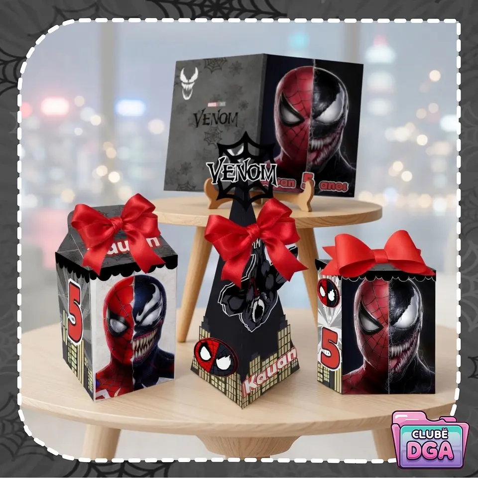 Arquivo de Corte Kit Festa Venom 1 1