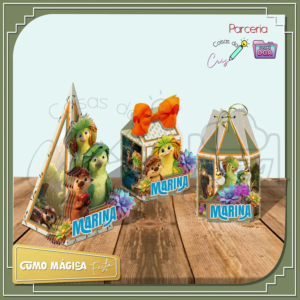 Arquivo de Corte Kit Festa Como Mágica 2 1