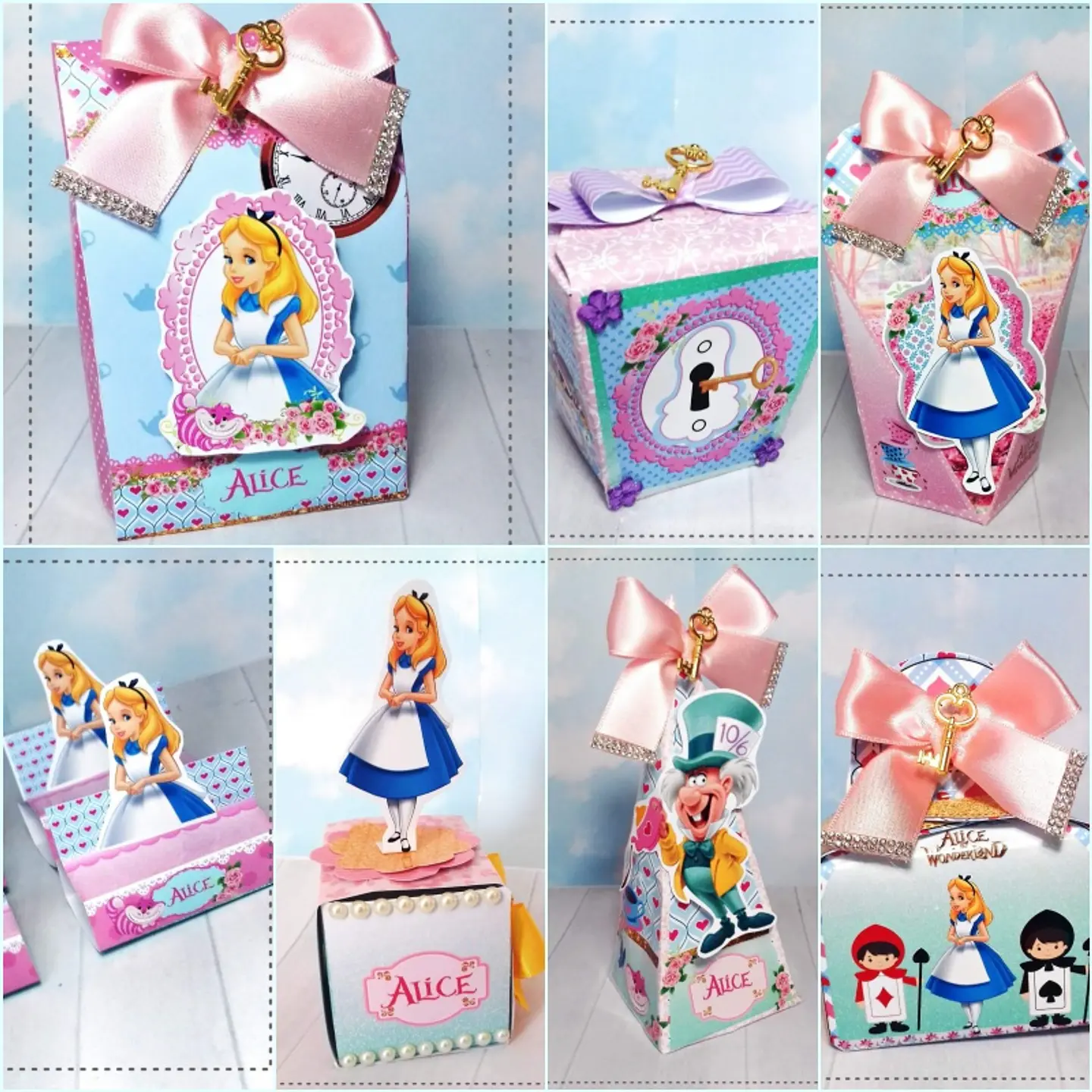 Arquivo de Corte Kit Festa Alice 11 1