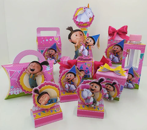 Arquivo de Corte Kit Festa Agnes Meu Malvado Favorito 1