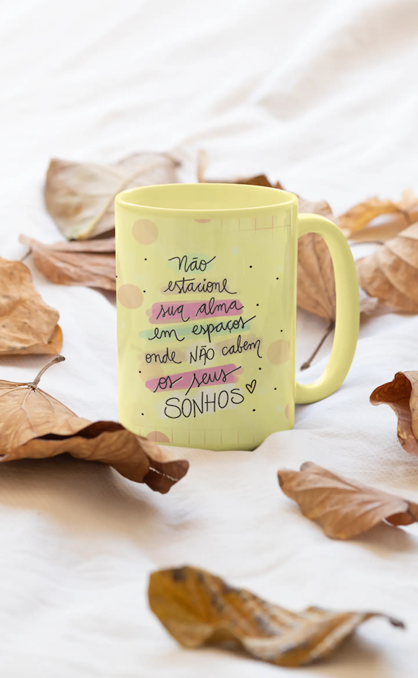 Sublimação - Caneca Sonhos 1