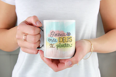 Sublimação - Caneca Floresça