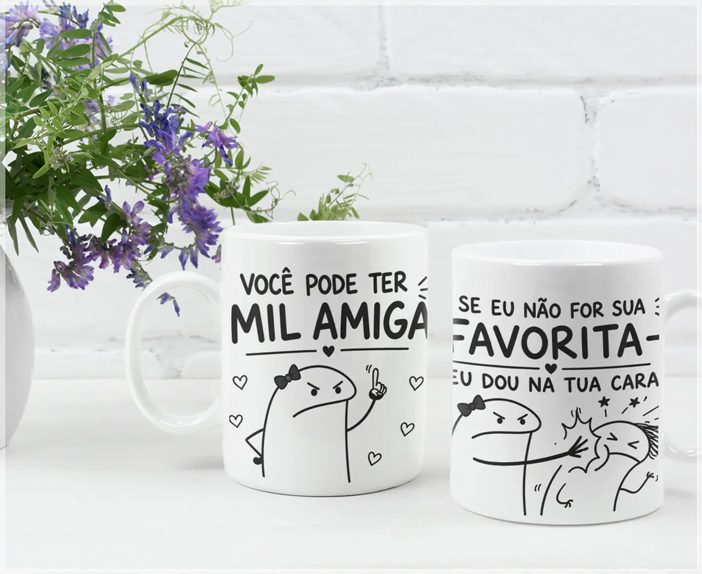 Sublimação - Caneca Flork Amizade 1