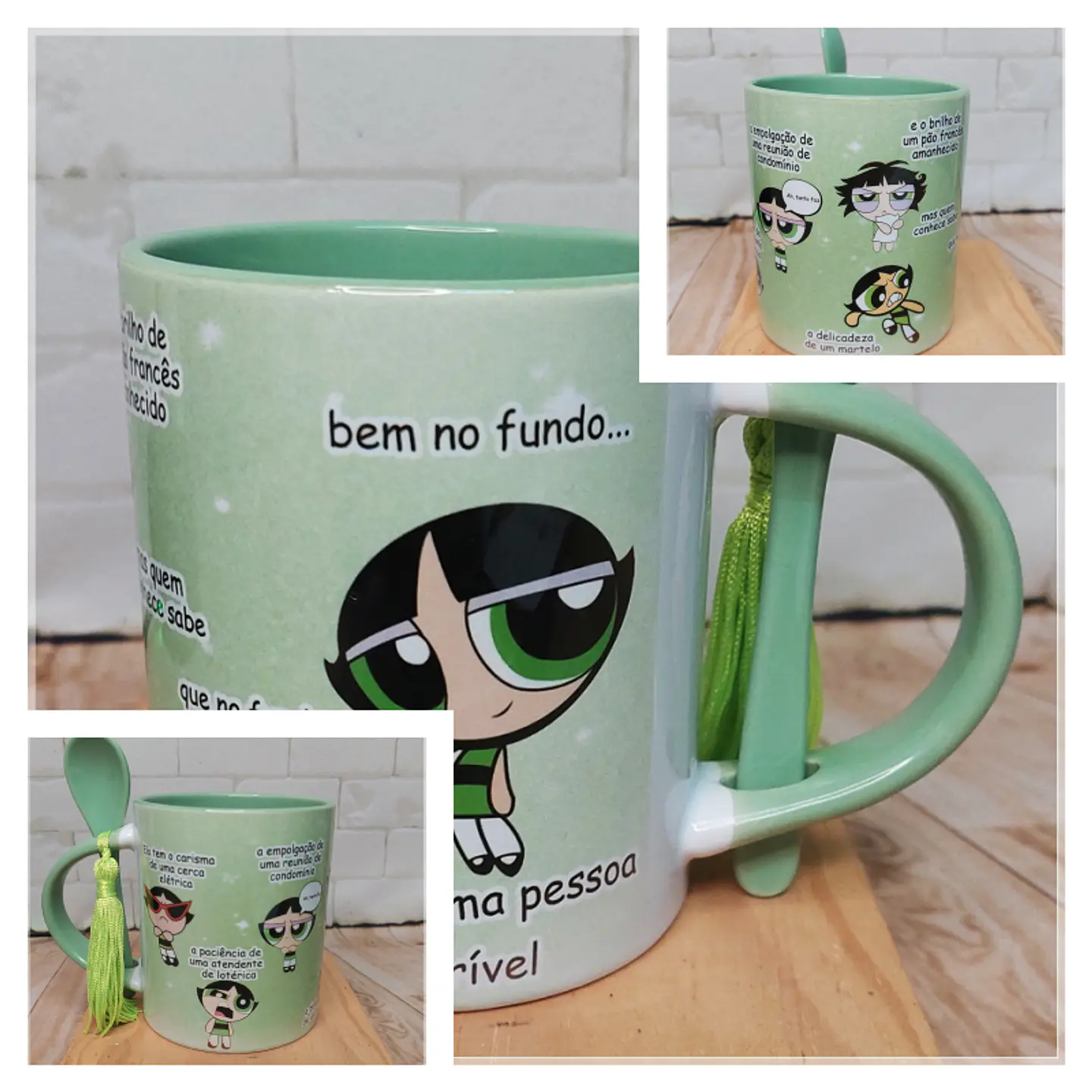 Sublimação - Caneca Carisma de uma Cerca Eletrica Docinho 1