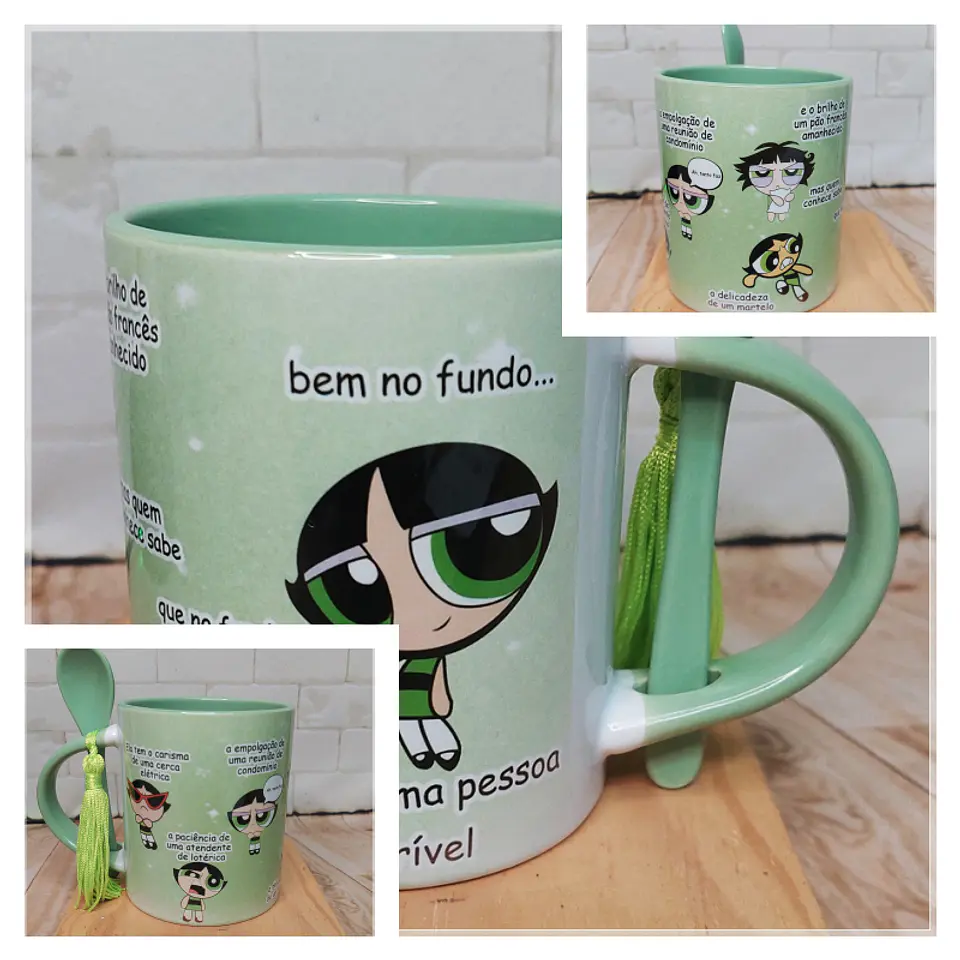 Sublimação - Caneca Carisma de uma Cerca Eletrica Docinho 1