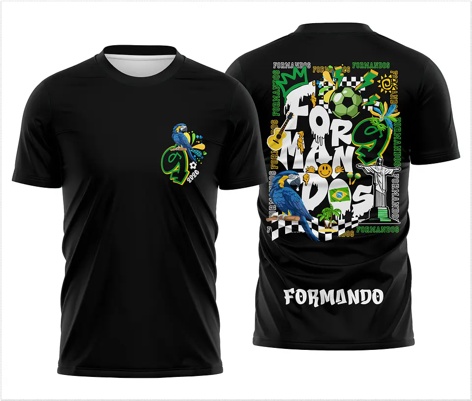 Sublimação - Camiseta Terceirão Ritmo de Copa 1