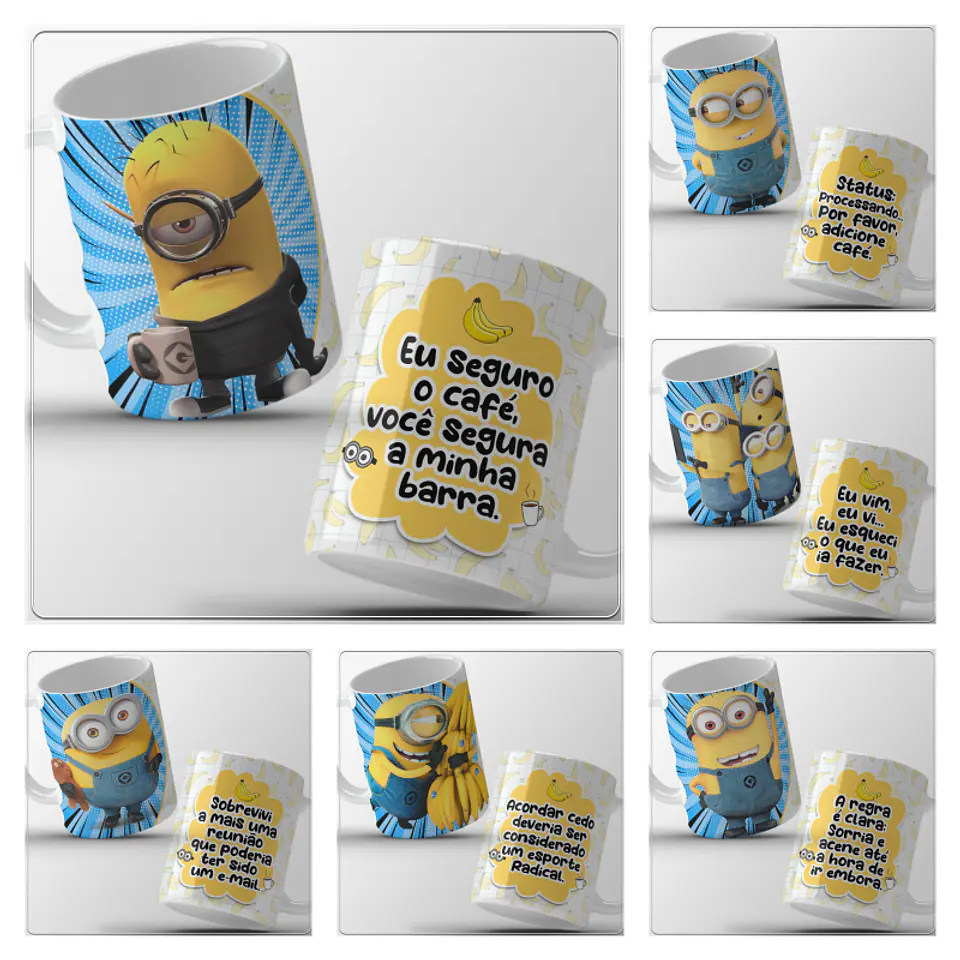 Sublimação - Caneca Minions 26 1