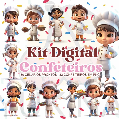 Kit Digital Cozinheira 16