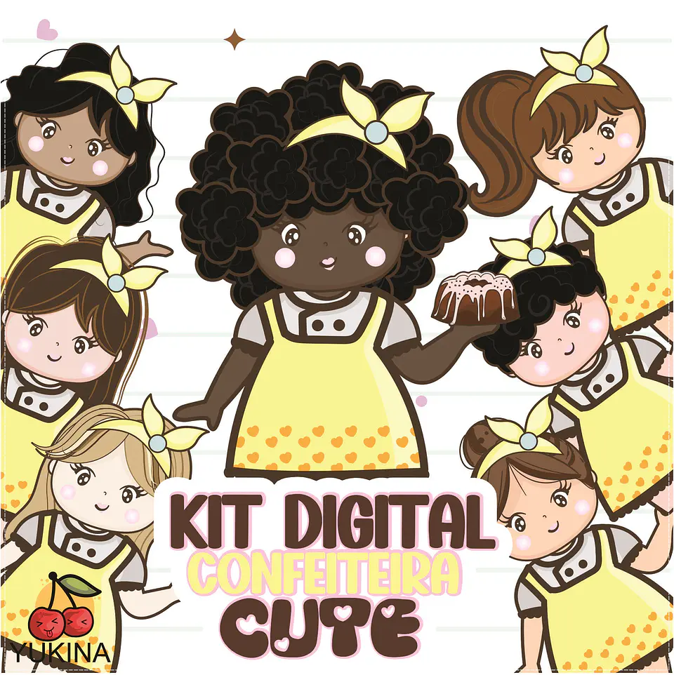 Kit Digital Confeiteira 13 1