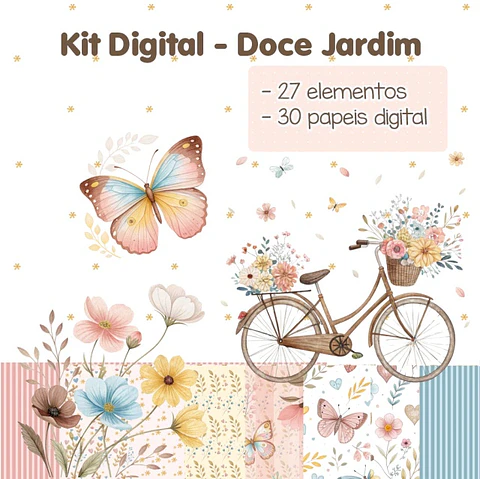 Kit Digital Doce Jardim 1