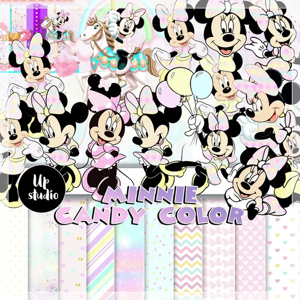 Kit Digital Minnie Candy 2 1