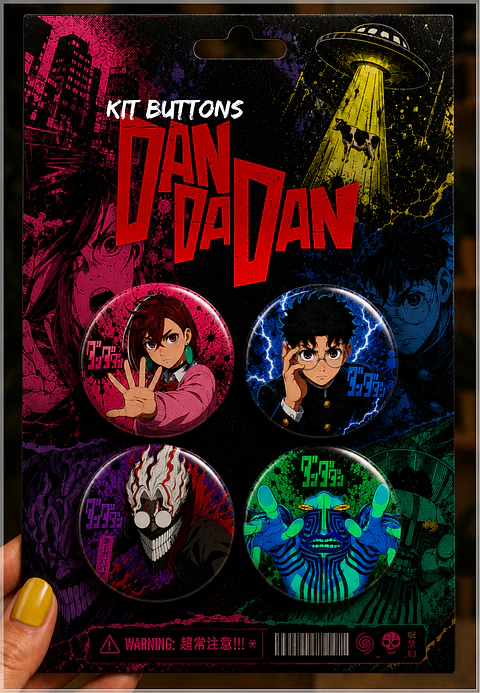 Arquivo de Corte Bottons Dandadan Anime 6