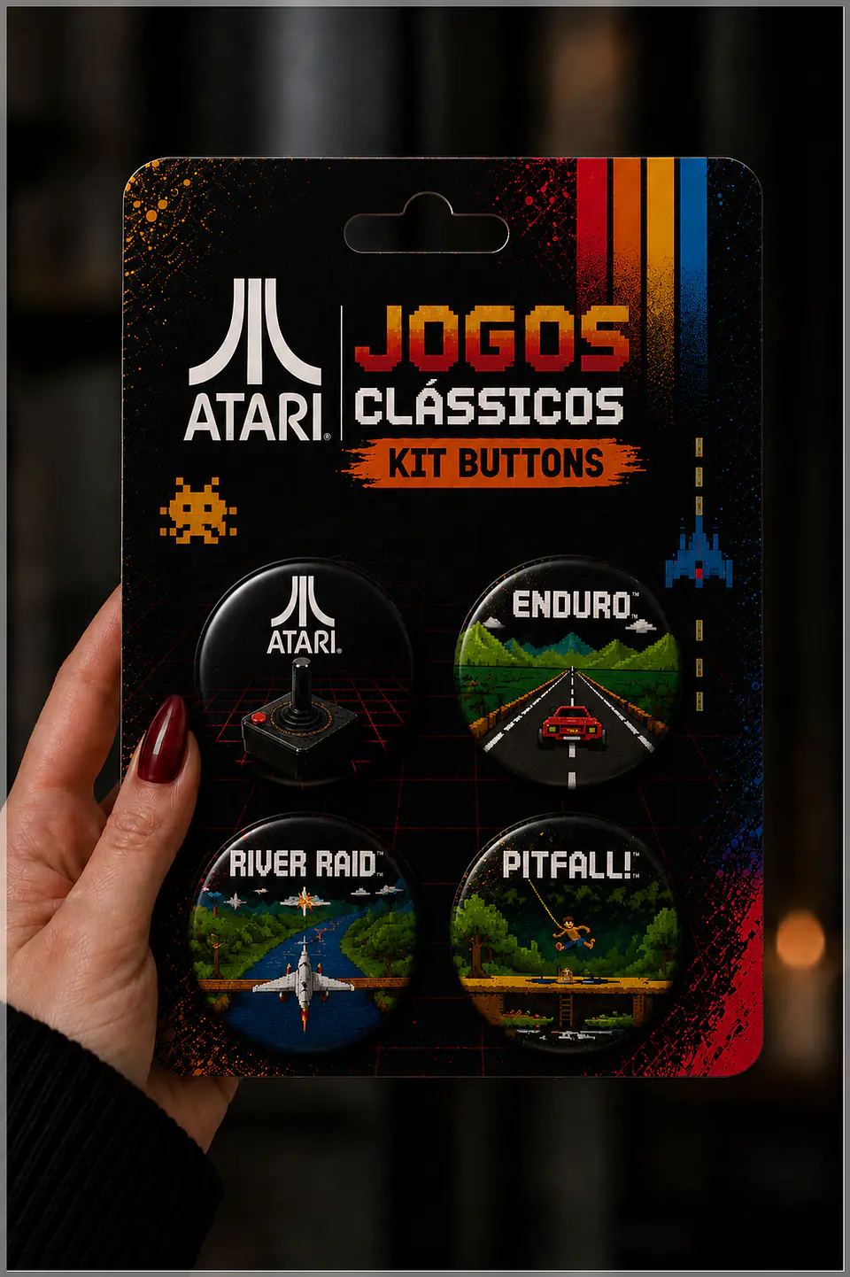 Arquivo de Corte Bottons Atari 1 1