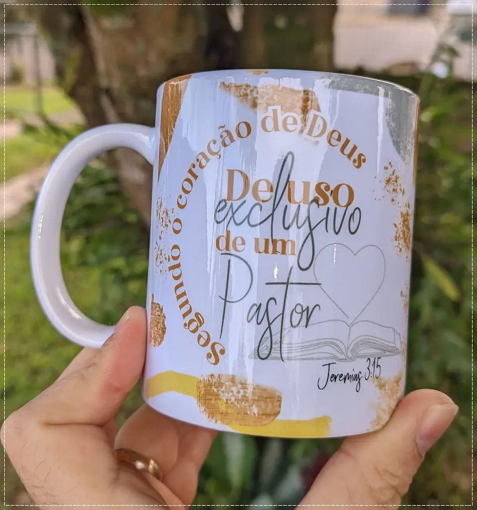 Sublimação - Caneca Pastor 1