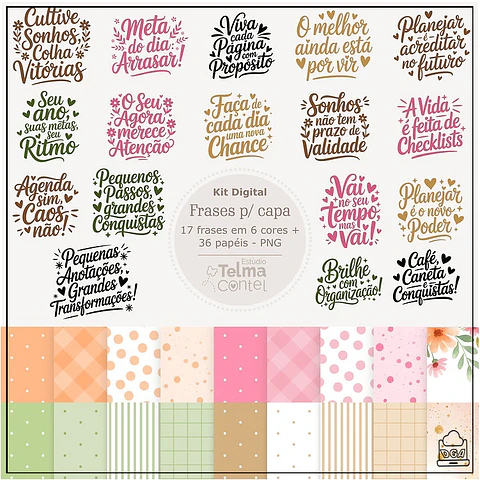Kit Digital Planejamento e Organização 5