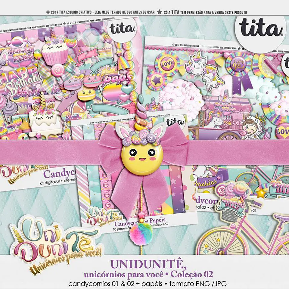 Kit Digital Unidunitê Unicórnios para Você 281 1
