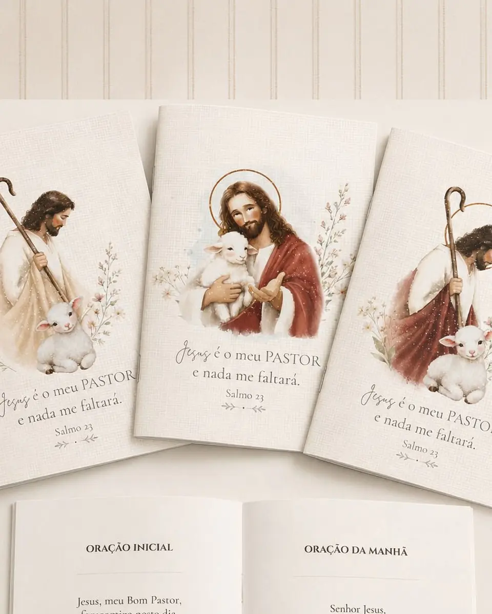 Encadernação - Mini Livro de Orações 1