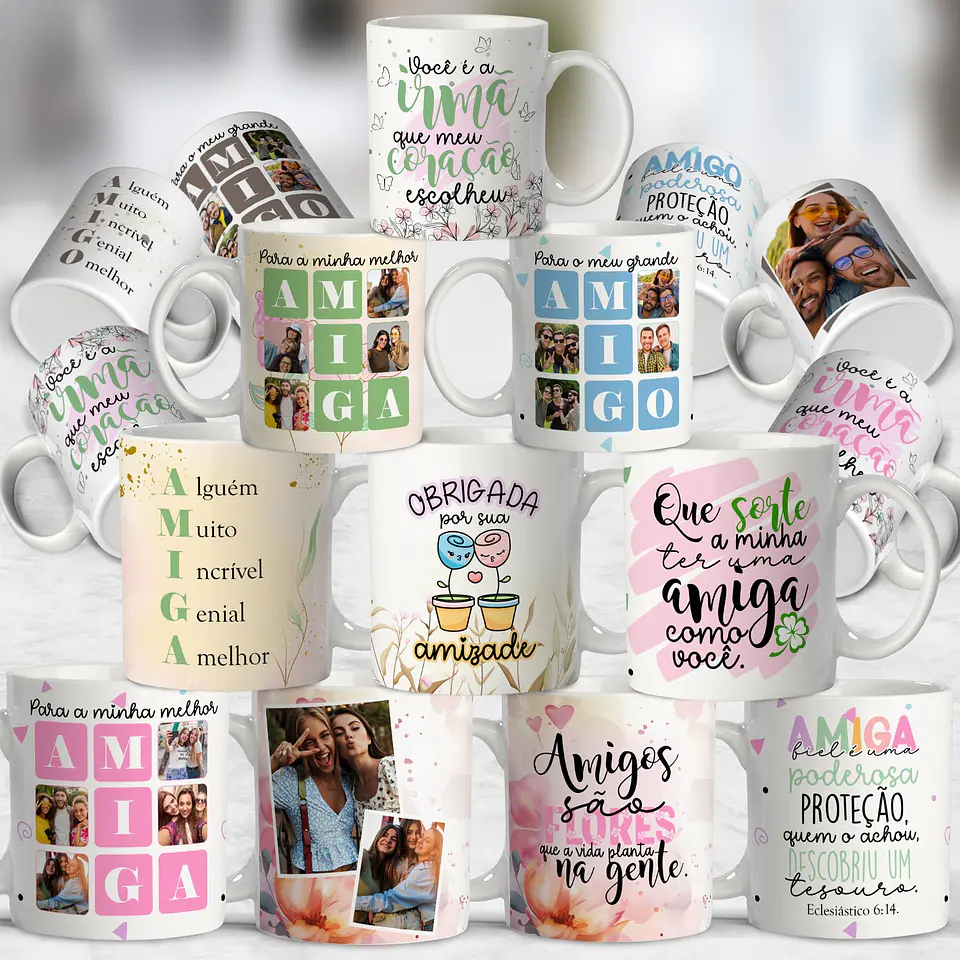 Sublimação - Caneca Amizade 1 1