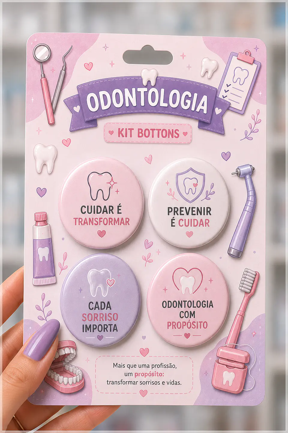 Arquivo de Corte Bottons Dentista Odontologia 93 1