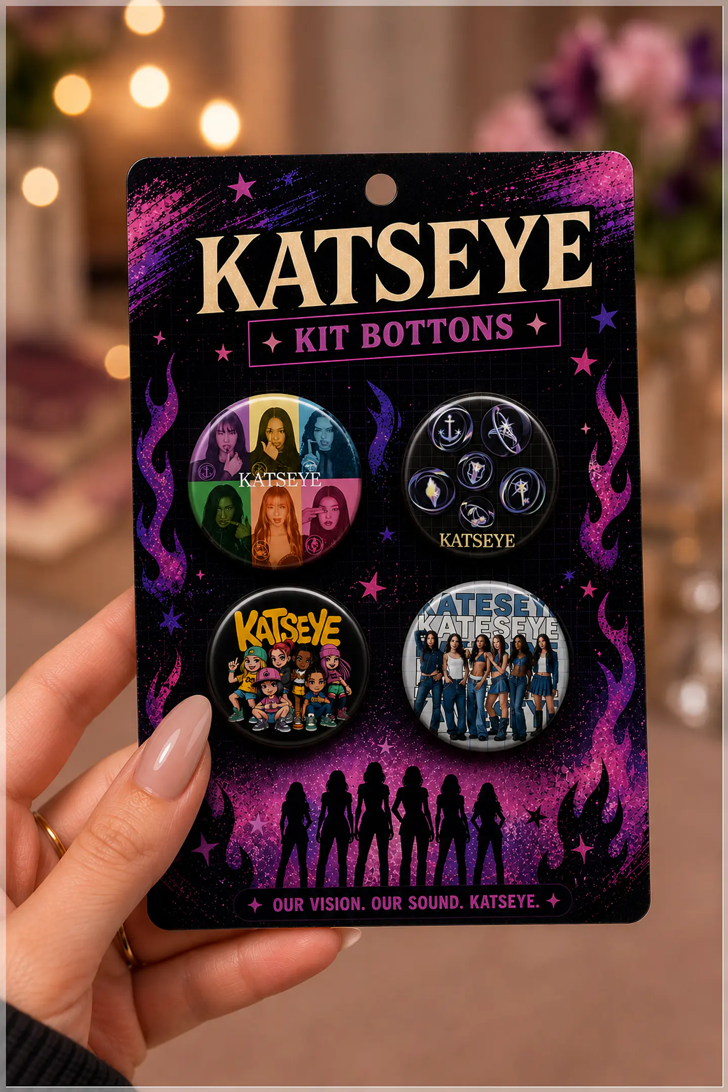 Arquivo de Corte Bottons Katseye 89 1