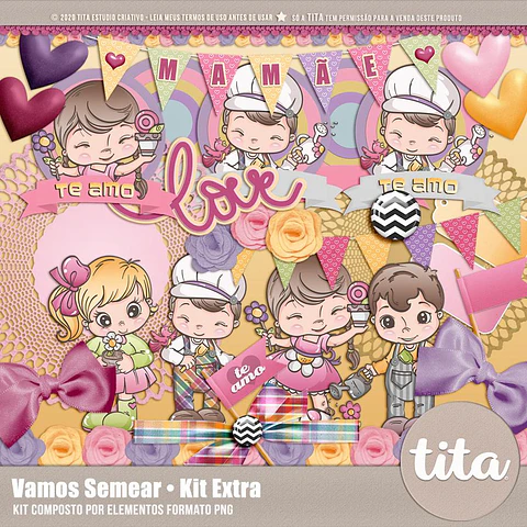 Kit Digital Vamos Semear Kit Extra 283