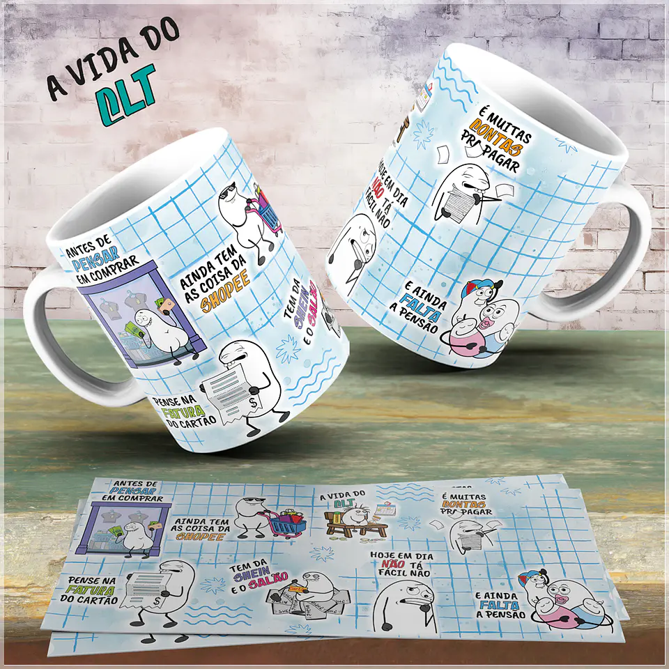 Sublimação - Caneca CLT Fatura 1