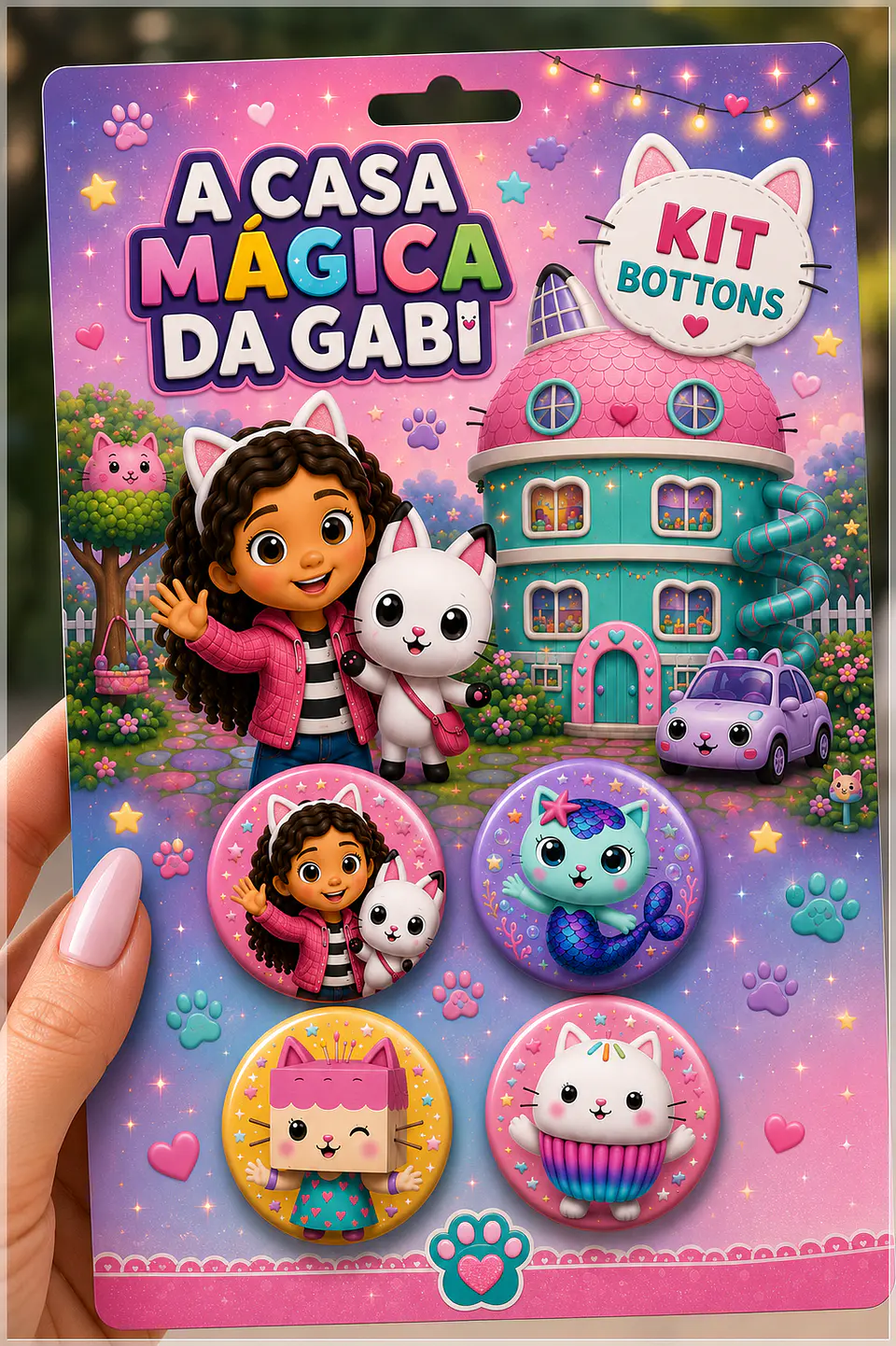 Arquivo de Corte Bottons A Casa Mágica da Gabby 64 1
