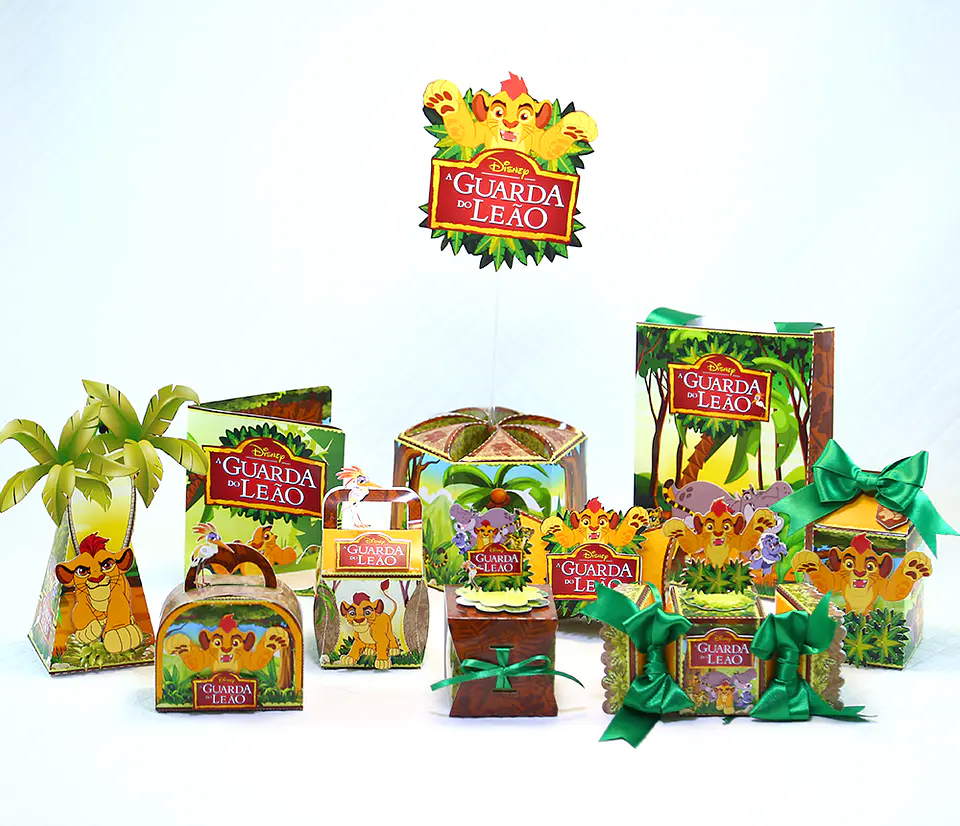 Arquivo de Corte Kit Festa A Guarda do Leão - Rei Leão 3 1
