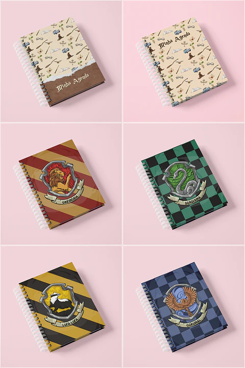 Encadernação - Agenda Harry Potter Perm 2Dpp