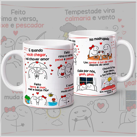 Sublimação - Caneca Zezé di Carmago E Quando Você Chegar