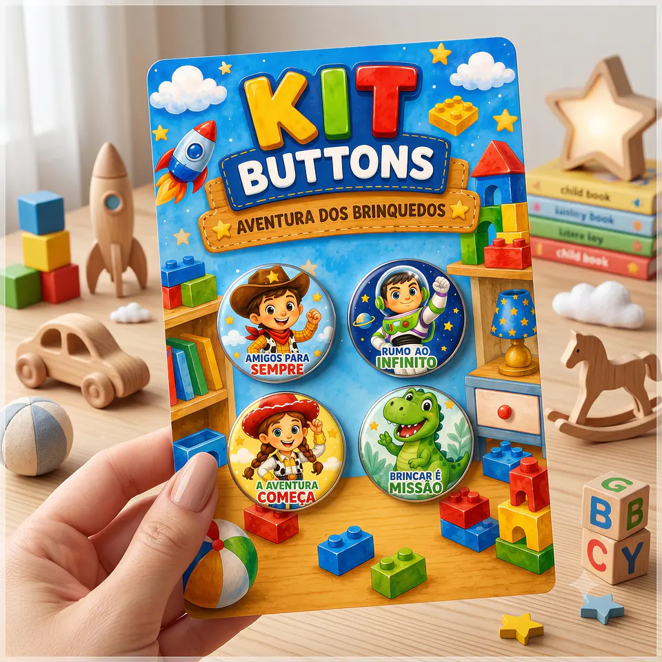 Arquivo de Corte Bottons Toy Story Aventura dos Brinquedos 49 1