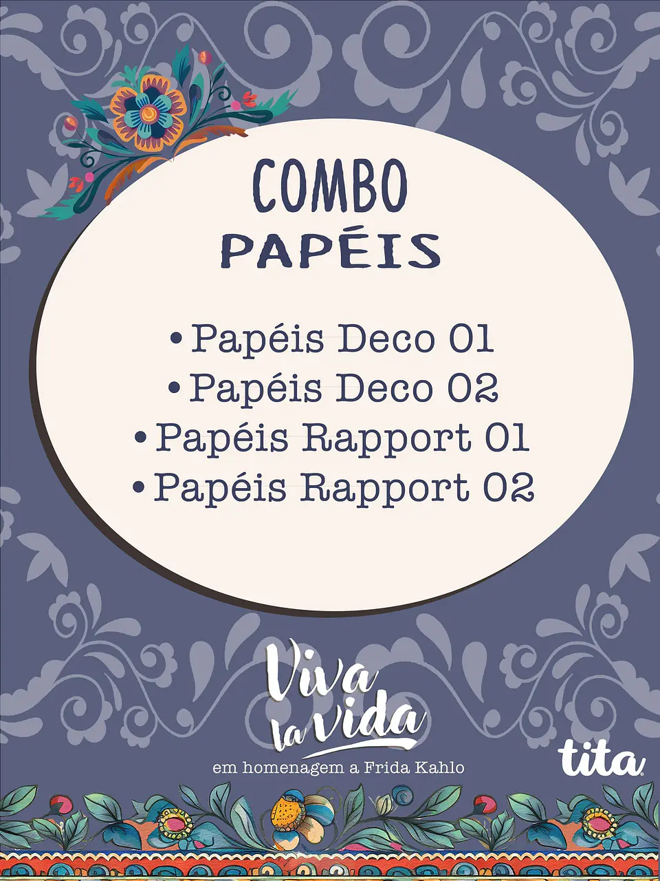 Kit Digital Papeis Viva La Vida 234 1