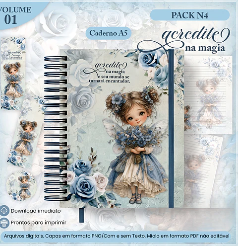Encadernação - Coleção Acredite na Magia N4