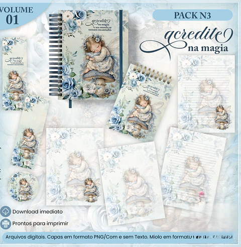 Encadernação - Coleção Acredite na Magia N3