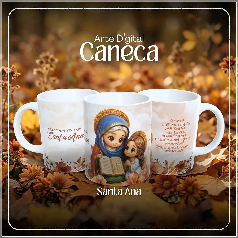Sublimação - Caneca Santa Ana 1