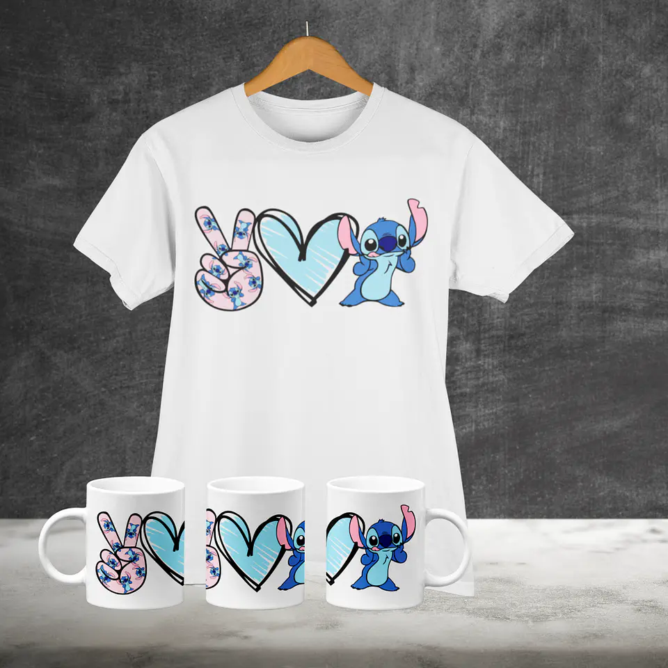 Sublimação - Combo Stich 1