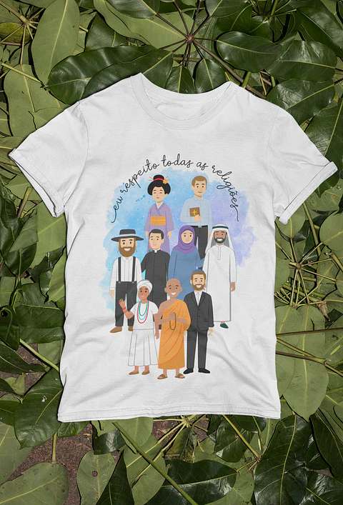 Sublimação - Camiseta Todas As Religiões Ana